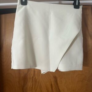Elegant White Skort